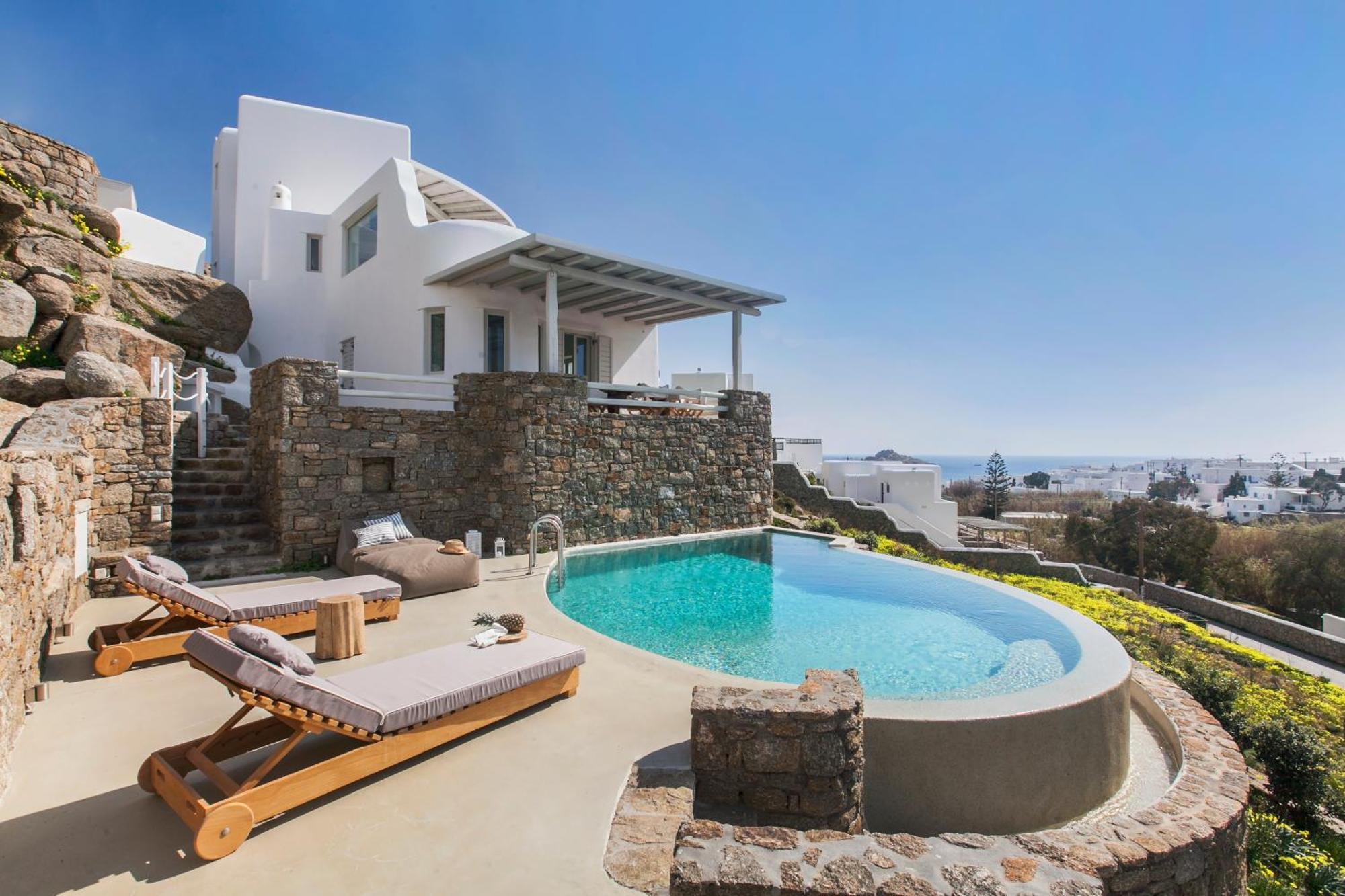 Breathtaking 6 Bed In Platis Gialos Eksteriør bilde