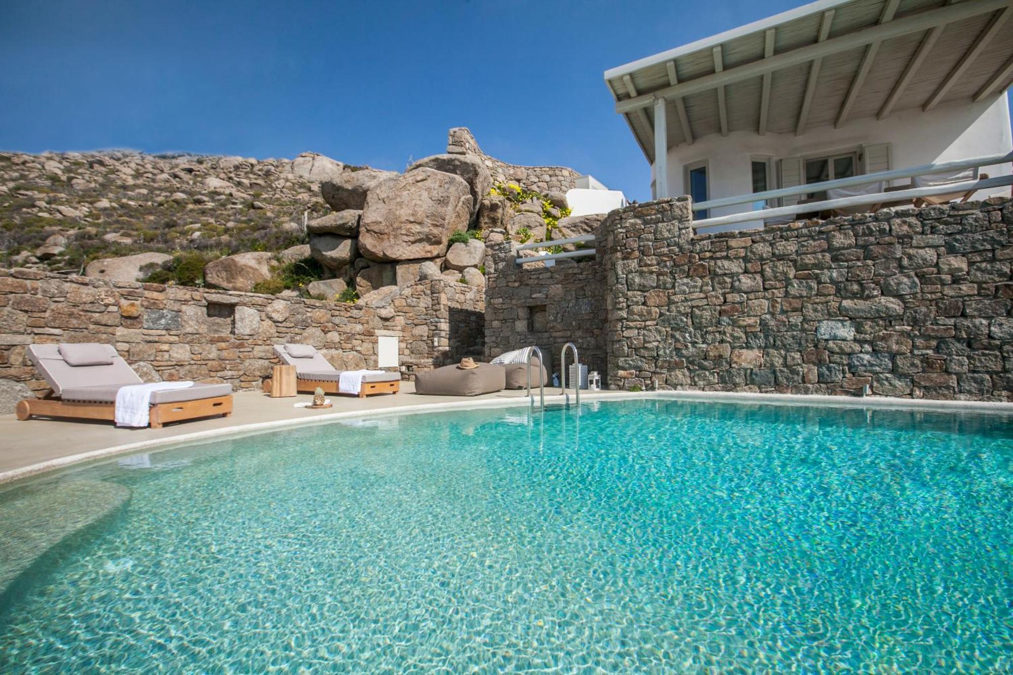 Breathtaking 6 Bed In Platis Gialos Eksteriør bilde